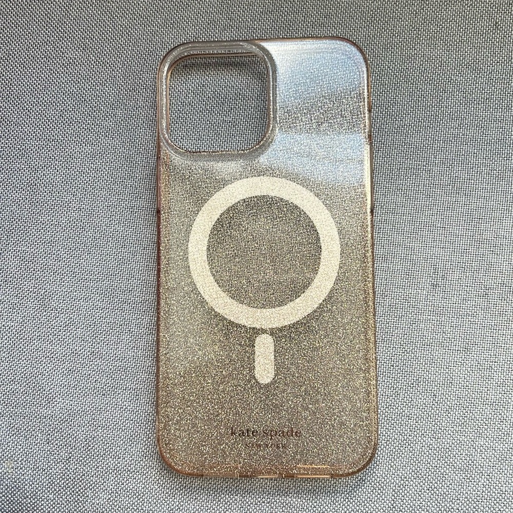 Great condition kate spade iPhone 12 Pro Max glitter phone case